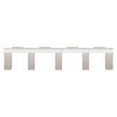 LUX Le Blanc Multi Manicure Nail Table Marble Top with UV Hole, Vent & USB