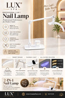 LUX Professional 2 - in - 1 Nail Lamp