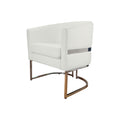 LUX Lounge Chair for Manicure Table, Waiting Area, Offices, etc. USED & Open Box Condition