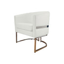 LUX Lounge Chair for Manicure Table, Waiting Area, Offices, etc. USED & Open Box Condition