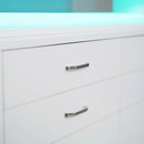 LUX M2 Double Side Access Polish & Powder Rack with Drawers