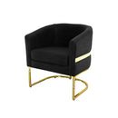 LUX Lounge Chair for Manicure Table, Waiting Area, Offices, etc. USED & Open Box Condition